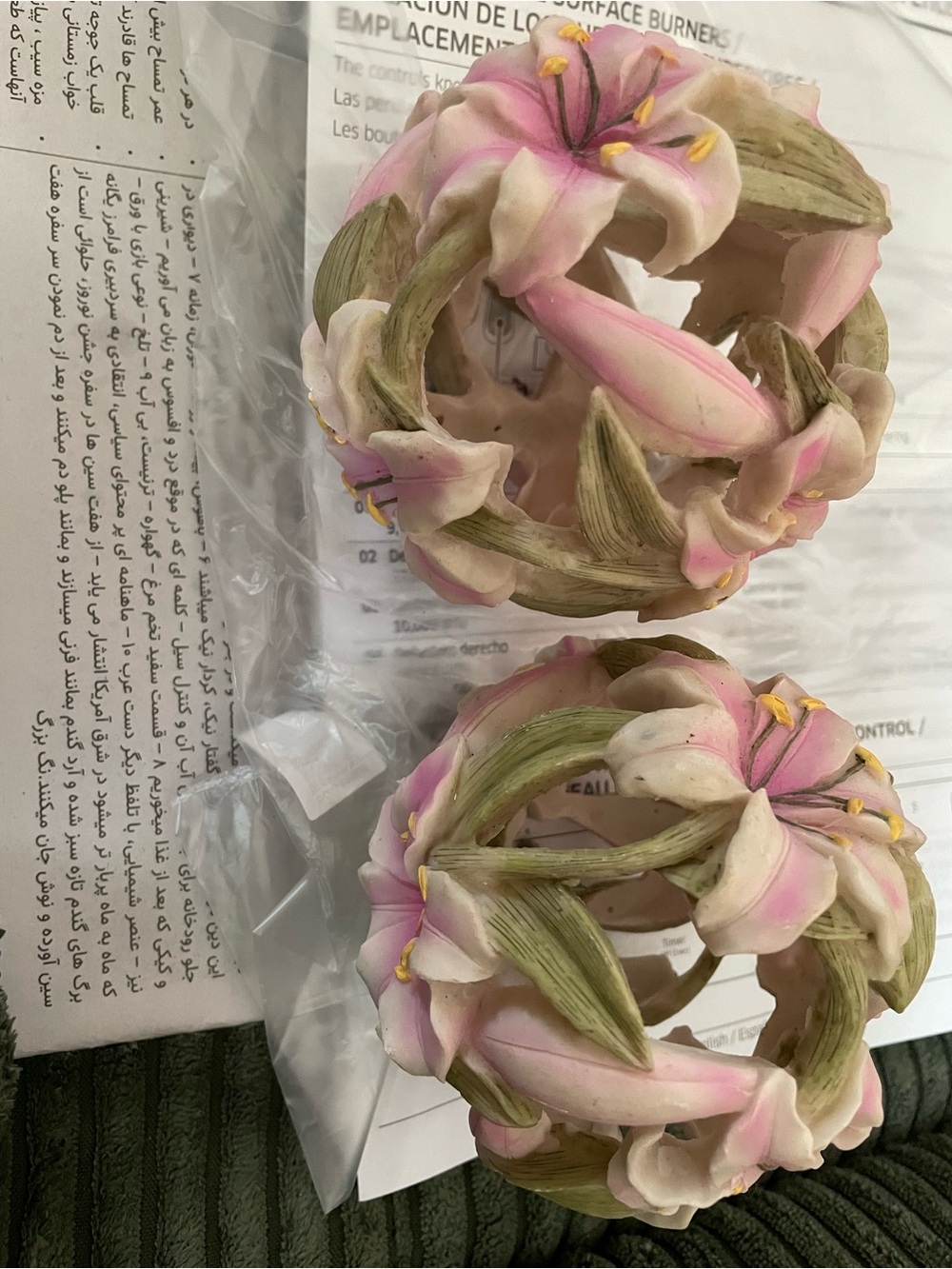 Handcrafted Pink Floral Bracelet - Women Accessories
